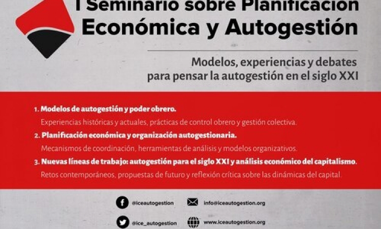 Seminarios del Instituto de Ciencias Económicas y de la Autogestión